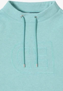 Trechtervormig sweatshirt