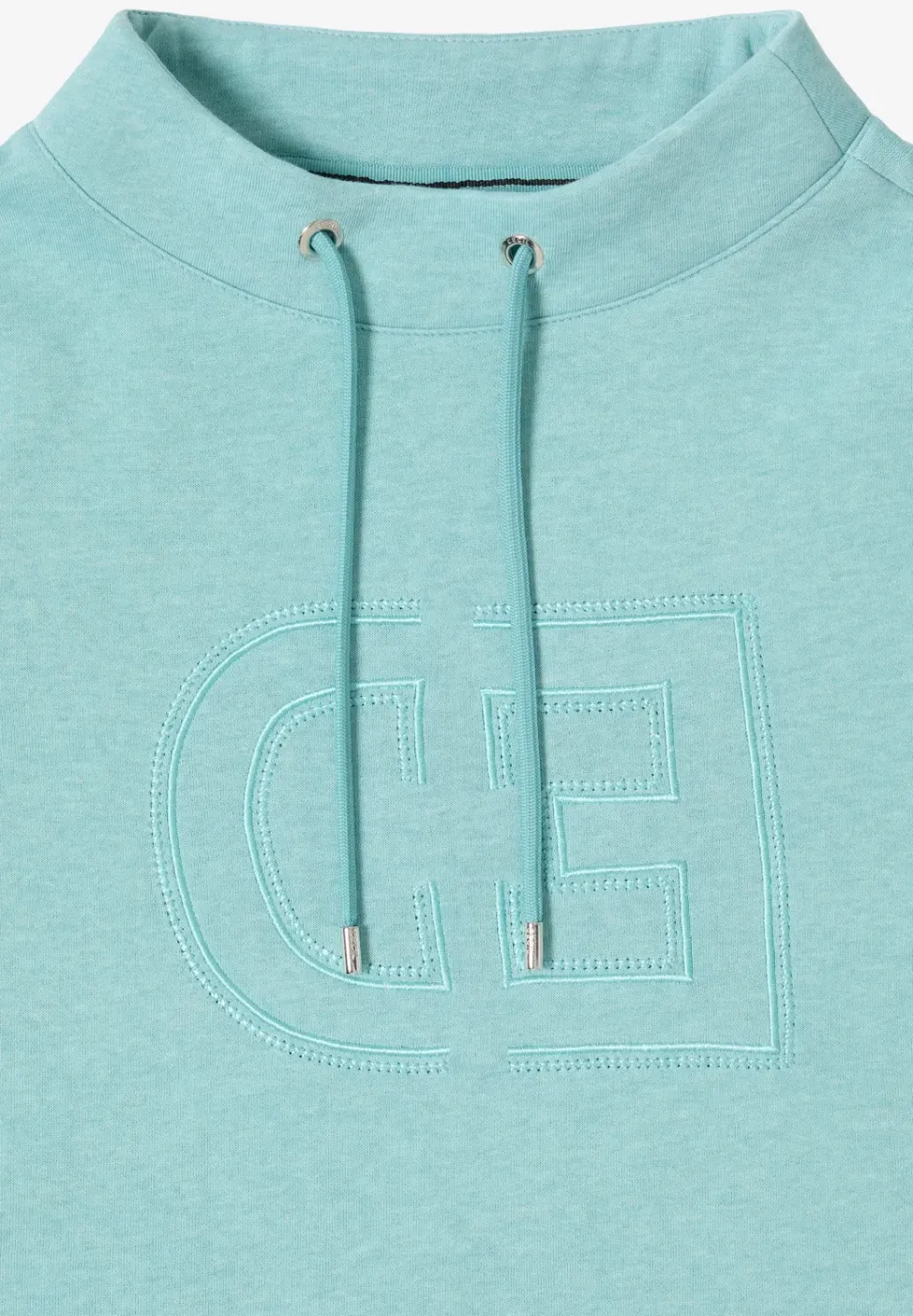 Trechtervormig sweatshirt
