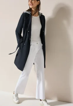 Trenchcoat met capuchon
