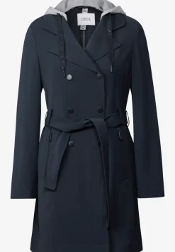 Trenchcoat met capuchon