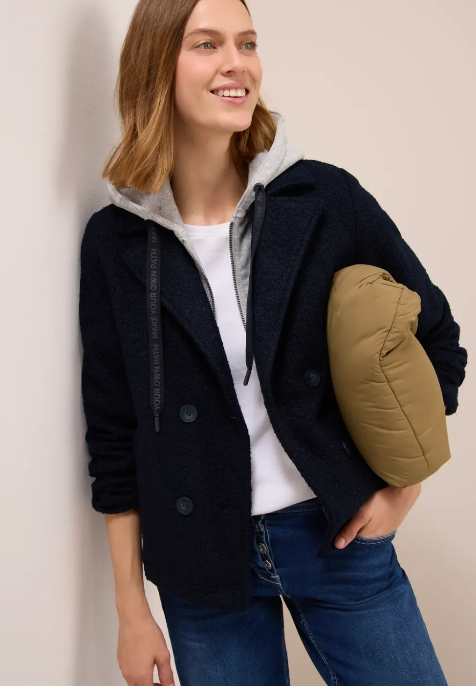 Trenchcoat met inleg