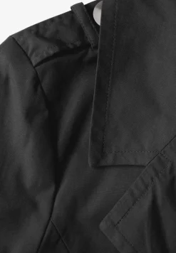 Trenchcoat met twee rijen knopen