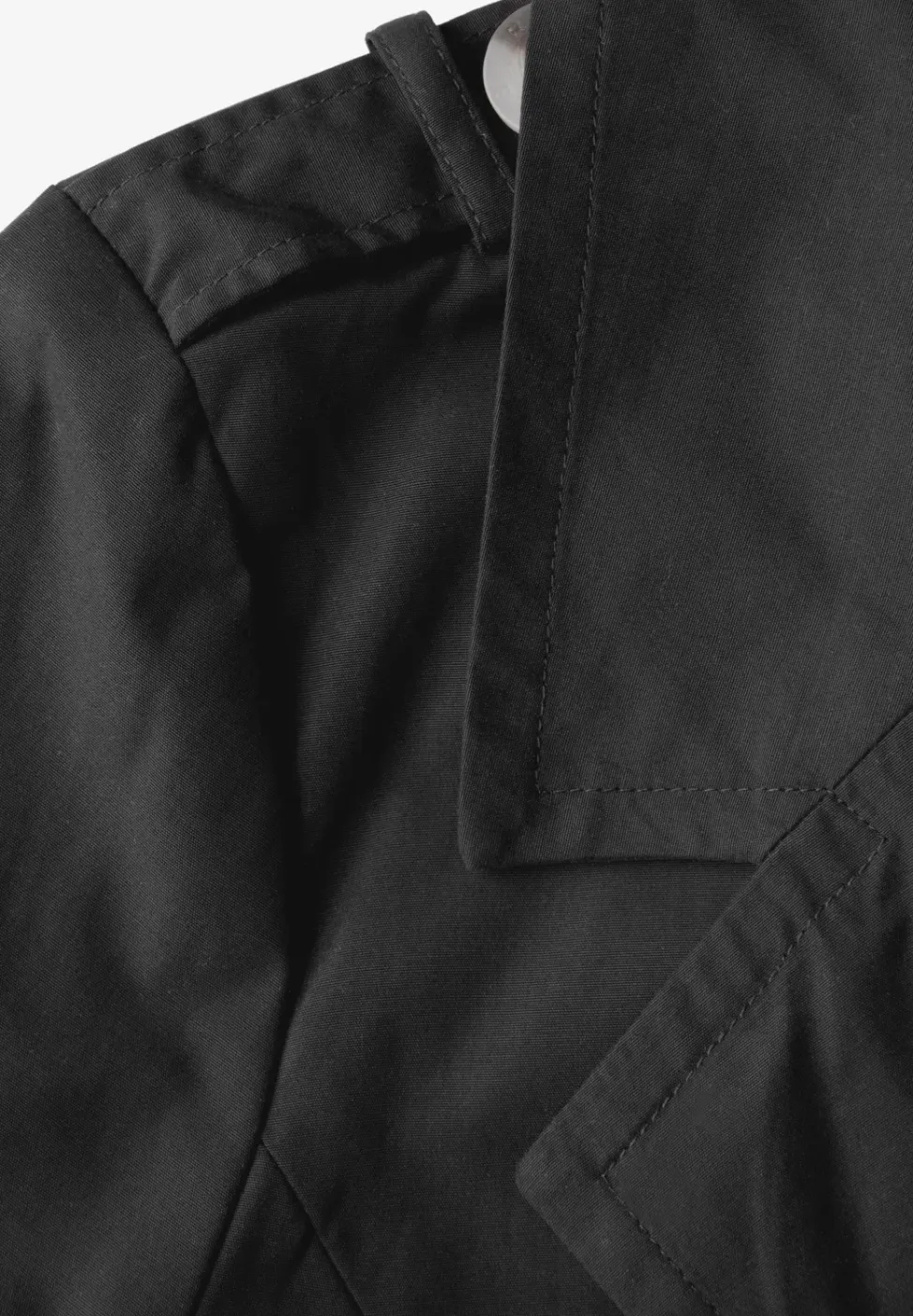 Trenchcoat met twee rijen knopen