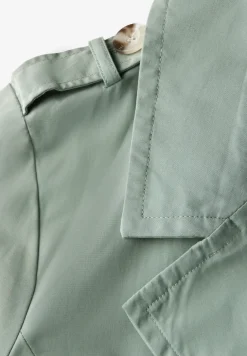 Trenchcoat met twee rijen knopen