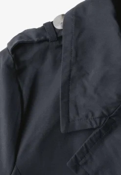 Trenchcoat met twee rijen knopen