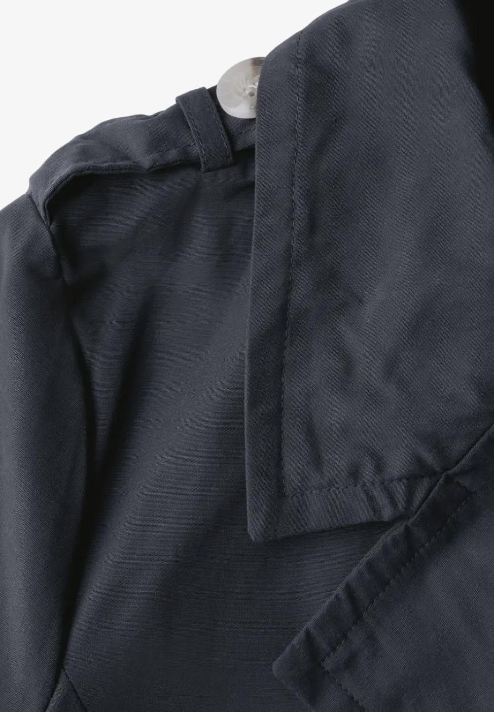 Trenchcoat met twee rijen knopen