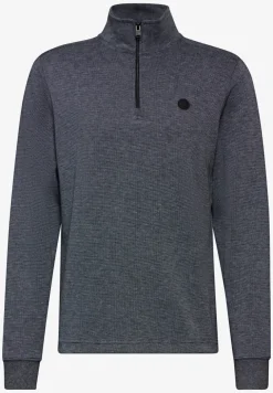 Troyer shirt met lange mouwen