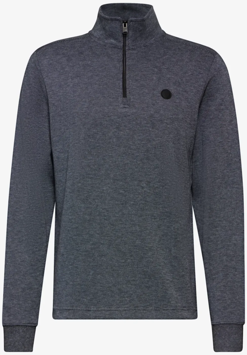Troyer shirt met lange mouwen