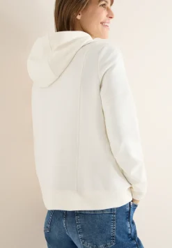 Troyer sweatshirt met capuchon