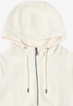 Troyer sweatshirt met capuchon