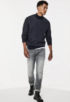 Trui in tweekleurige look