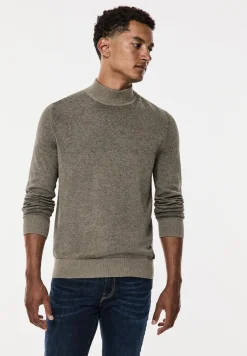 Trui in tweekleurige look