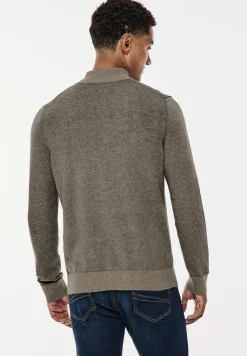 Trui in tweekleurige look