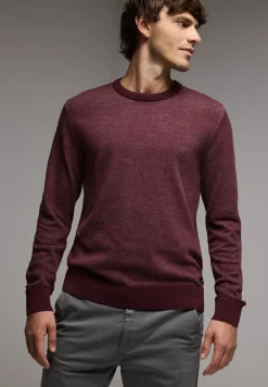 Trui in tweekleurige look