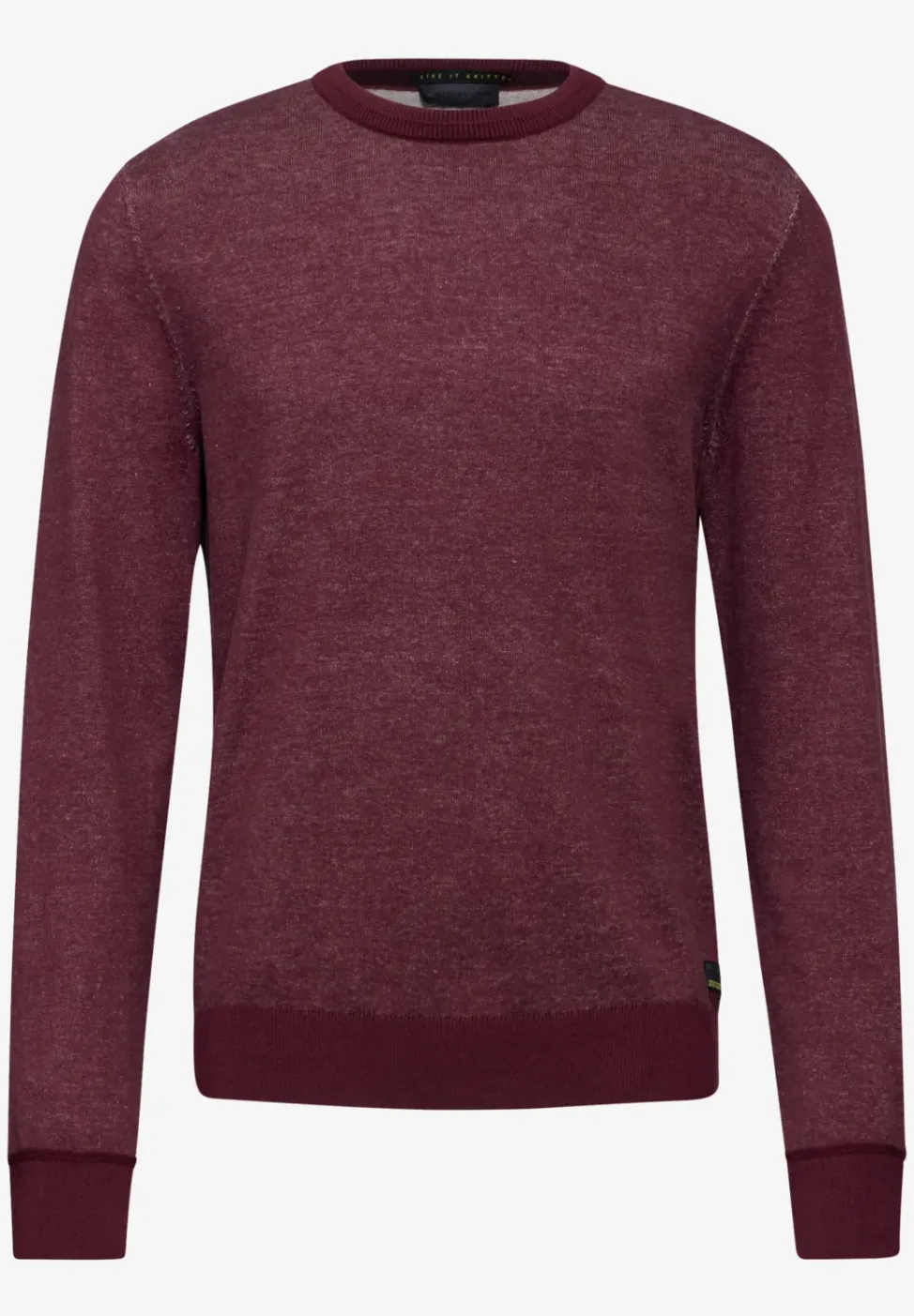 Trui in tweekleurige look