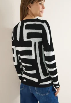 Trui met jacquard