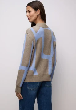 Trui met jacquard