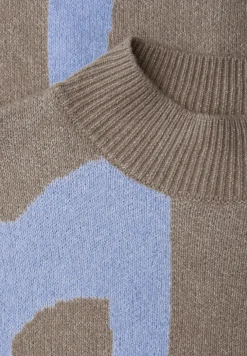 Trui met jacquard