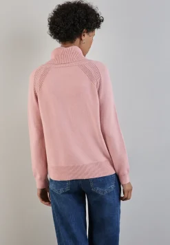 Trui met opstaande kraag