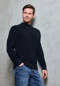 Trui met opstaande kraag