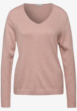 Trui met V-hals