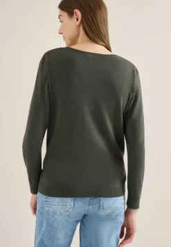 Trui in effen kleur