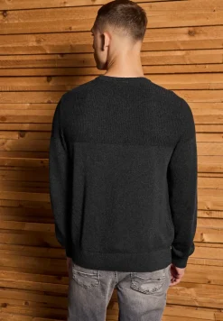 Trui in tweekleurige look