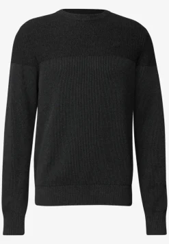 Trui in tweekleurige look