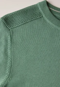 Trui met gaasdetail