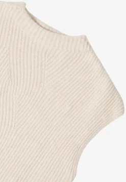 Trui met gebreid detail