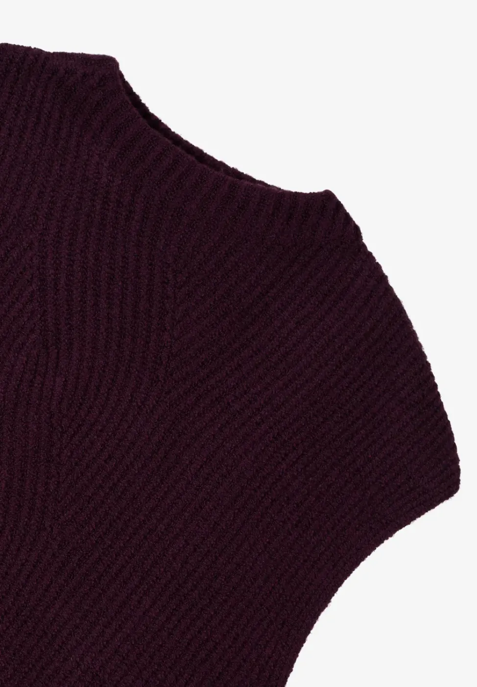 Trui met gebreid detail