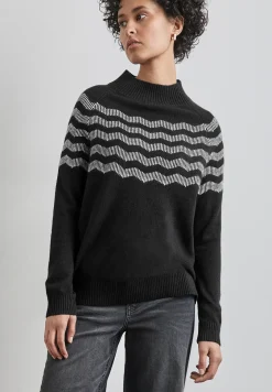 Trui met gemêleerde look