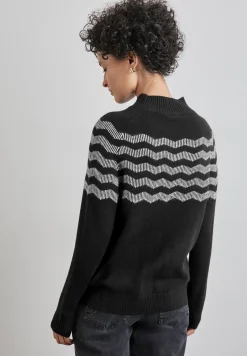 Trui met gemêleerde look