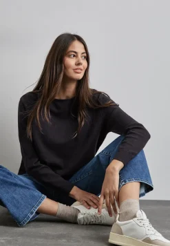 Trui met gemêleerde look