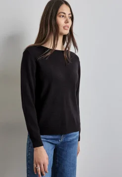Trui met gemêleerde look