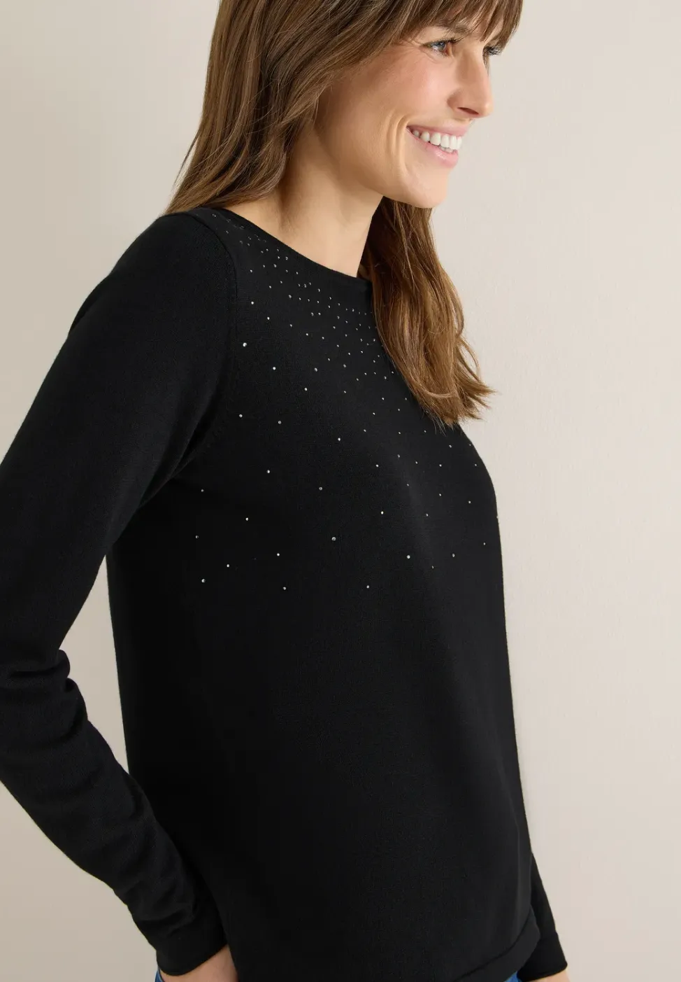 Trui met glitter