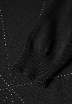 Trui met glitterdetails