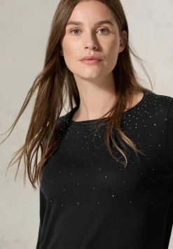 Trui met glitterdetails