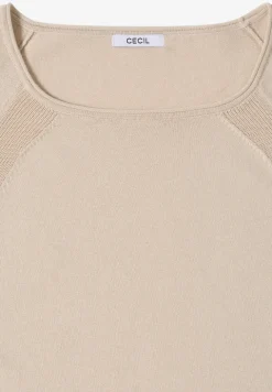Trui met structuurdetails