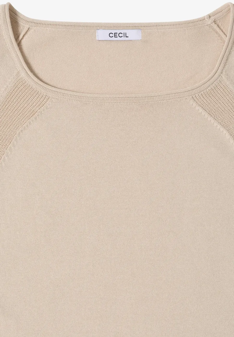 Trui met structuurdetails