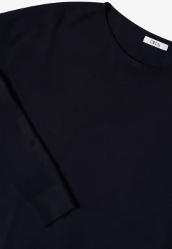 Trui met structuurdetails