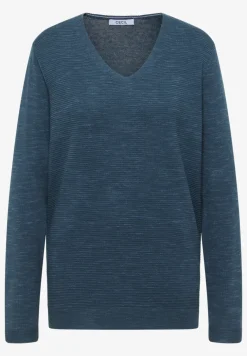 Trui met V-hals