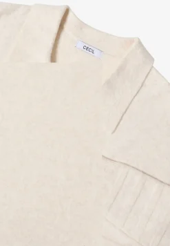Trui met zachte structuur