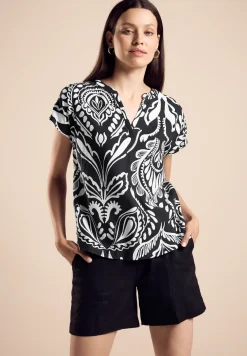 T-shirt blouse met print