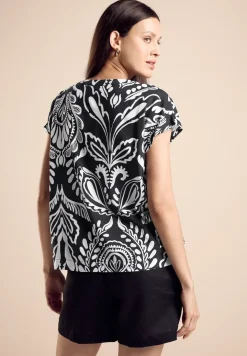 T-shirt blouse met print