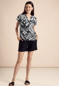 T-shirt blouse met print