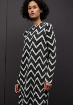 T-shirt jurk met patroon