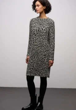 T-shirt jurk met patroon