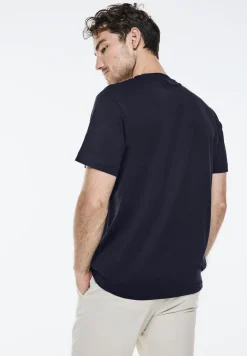T-shirt met artwork op de borst