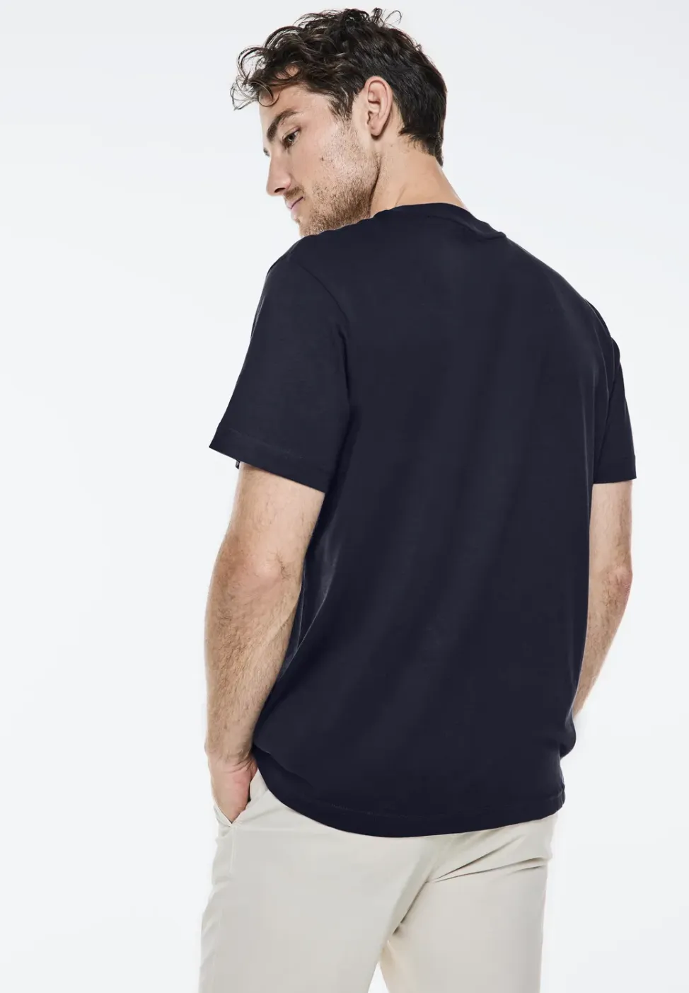 T-shirt met artwork op de borst